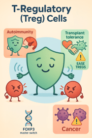 Peacekeepers of Your Immune System: The Story of T-Regulator Cells (and the New Nobel Prize)