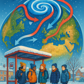 Frozen Skies: How the Polar Vortex Brings Big Winter Freezes